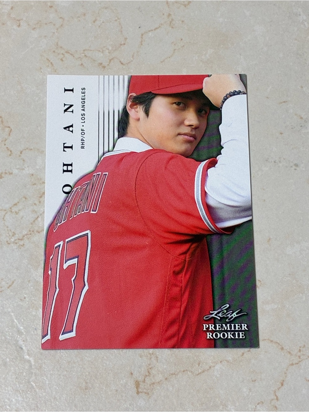 Shohei Ohtani Baseball Rookie Card -